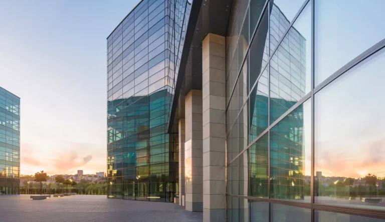 Modern office building